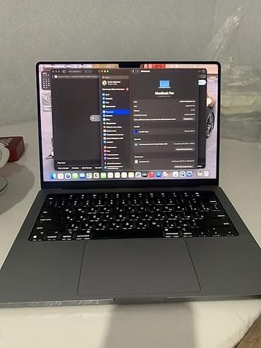 Apple MacBook Pro 14" (Space Gray) АКб 93% 175 циклов - Чип Apple M1