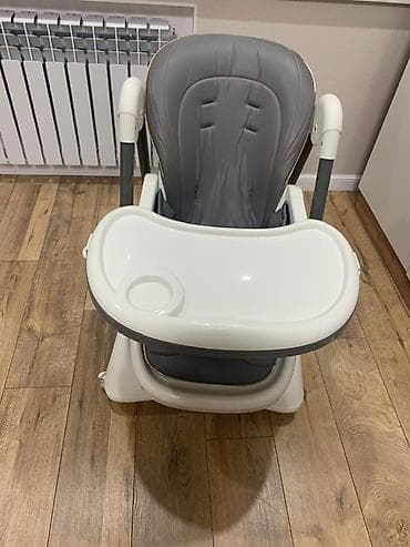 пластмас: Детский стульчик для кормления в идеальном состоянии, пользовались — 1