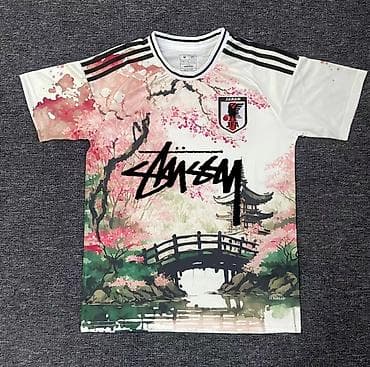 олимпийка адидас япония: Мужская футболка, M, Adidas, Новый, цвет - Белый — 1