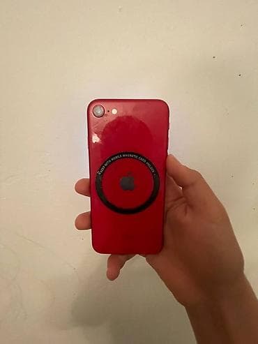 mi bend: IPhone SE 2020, Новый, 64 ГБ, Красный, Кабель, 80 % — 1