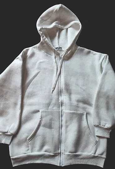 суприм: Толстовка белая Новая качество супер утепленная
производство Турция — 1