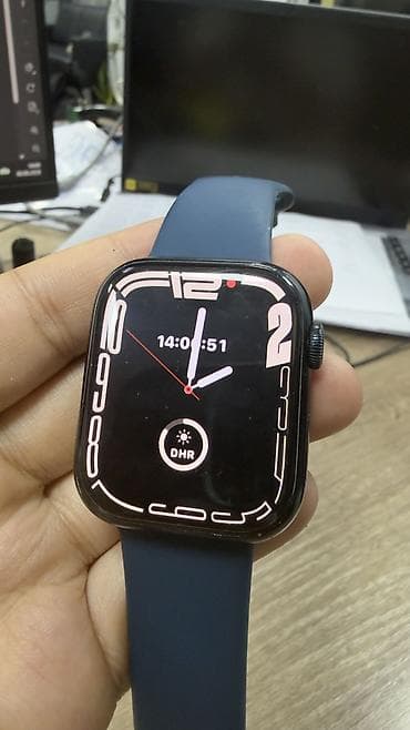 Apple Watch: Смарт‑часы Apple Watch Series 9, размер 45 мм, корпус алюминий, задняя — 2