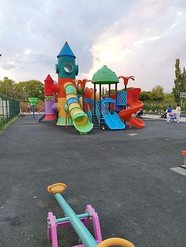 атлантис коттеджи: Коттедж, КОТТЕДЖ ЦО Атлантис, Сары-Ой, Детская площадка, Парковка, стоянка, Охраняемая территория — 9