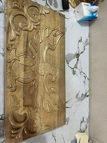 ручные нарды: Деревянные нарды ручной работы с орнаментом «Орёл» - Материал: массив — 3