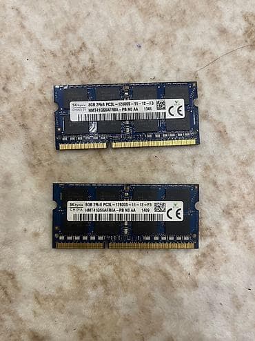 gt 950: Оперативная память, Б/у, Hynix, 8 ГБ, DDR3, 1600 МГц, Для ноутбука — 1