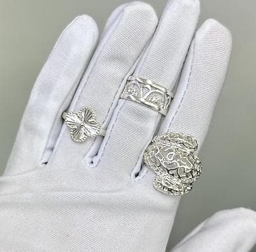 нитрат серебра купить: Кольцо, Помолвочное, Проба 925, Женские, Новый — 8