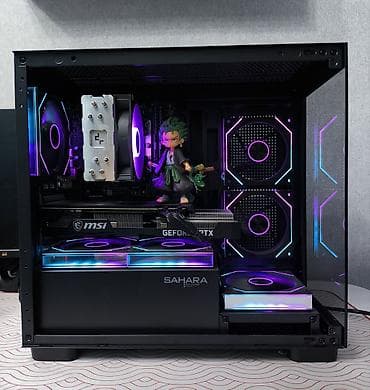 rayzen 5500: Компьютер, ядер - 6, ОЗУ 16 ГБ, Для несложных задач, Б/у, AMD Ryzen 5, NVIDIA GeForce RTX 3070, NVMe — 3