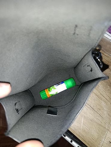 барсетка кожанный: Барсетка, Материал: Искусственная кожа, Съёмный ремень, Новый — 3