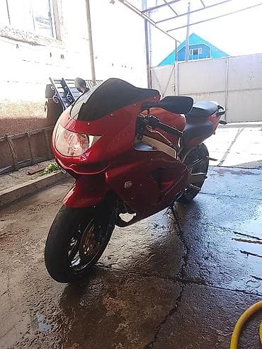 делать мотор: Спортбайк Kawasaki, 900 куб. см, Бензин, Взрослый, Б/у — 6