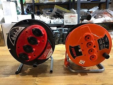 work emotion: Удлинитель, На катушке, Длина: 50 м, 4 розетки — 2
