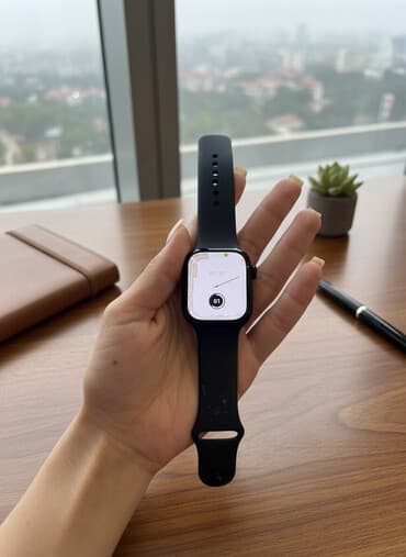 спортивный наушники: Apple Watch Series 10 (GPS), корпус 42 мм, алюминий цвета Midnight с — 2