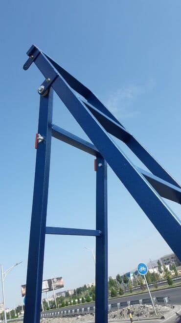 садовая лестница купить: Бүктөлүүчү тепкич-стремянка, Материалы: Металл, Жаңы, Үй үчүн, Бийиктиги: 2–3 м — 3