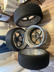 меняю на 14: Колеса в сборе R 20, Лето, Комплект, Легковые, Литые, отверстий - 5 — 5