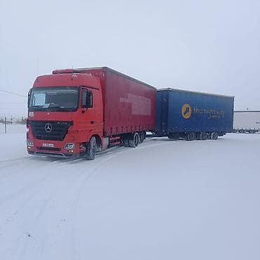 eafc 25: Тягач, Mercedes-Benz, 2007 г., Тентованный — 3