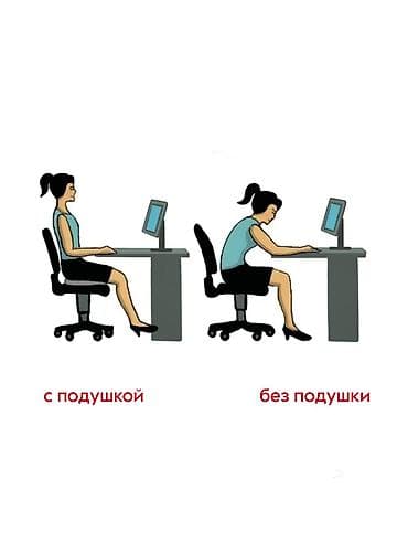 Другие медицинские товары: Подушка для копчика с эффектом памяти 👍. Форма с u-образным вырезом — 7