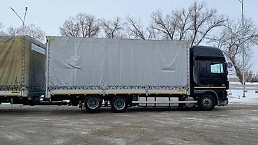 Продается Тентовый автопоезд для грузоперевозок. Объем двигателя 460