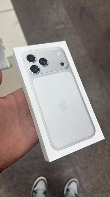 IPhone 17 Pro Max, Новый, 256 ГБ, Белый, Коробка