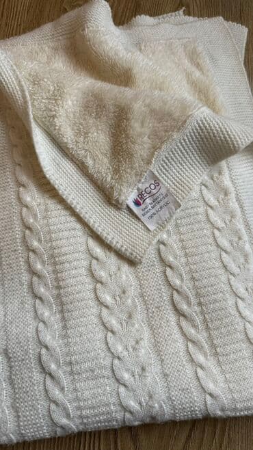 Плед, Все сезоны, Вязаный