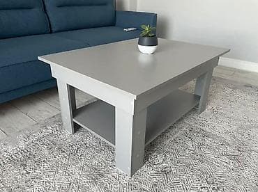 small table: Журнальный столик, современный минимализм - Форма: прямоугольный - — 1