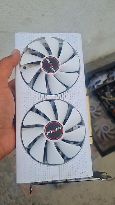 Корпусы ПК: Видеокарта, ЖК Sapphire, Radeon RX, 8 ГБ, Для ПК — 1