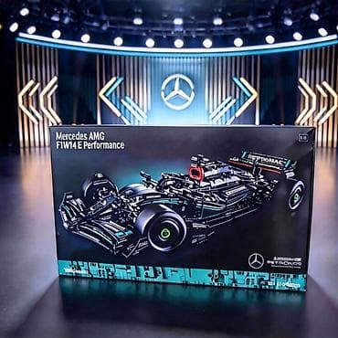 crazy drift: Конструктор Mersedes AMG F1 в масштабе 1:8 ⚡️⚡️⚡️ с led освещеним — 2