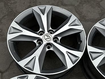01: Литые Диски R 18 Lexus, Комплект, отверстий - 5, Б/у — 7