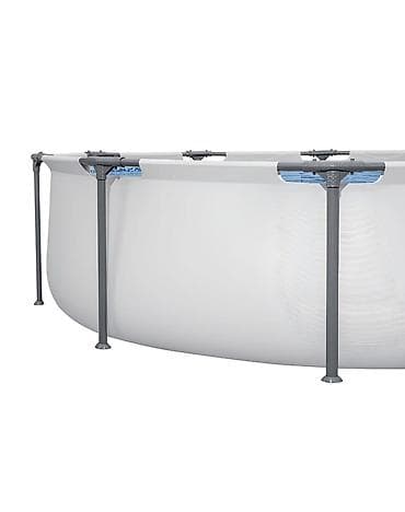 Спорт жана хобби: Каркасный бассейн Bestway Steel Pro Max - Объем: 4678 л - Форма — 8