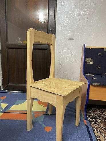 стол стулдары менен: Ашкана үчүн отургуч, Жаңы, Жыгач — 3