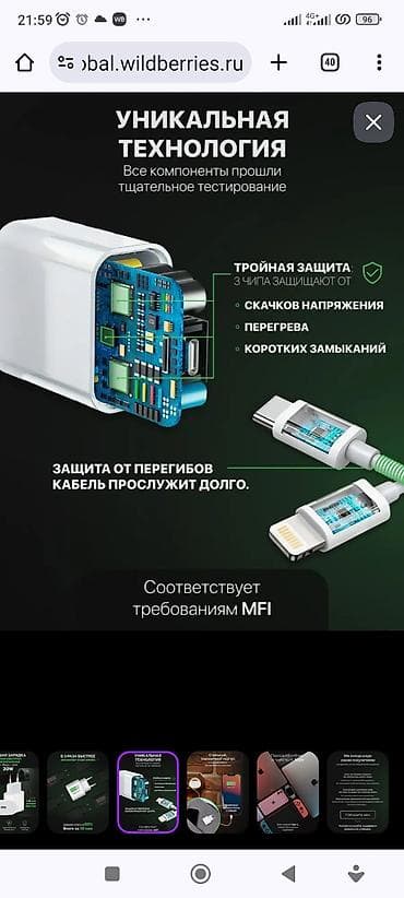 ipone 16: Представляем качественную зарядку для iphone с блоком и кабелем — 3