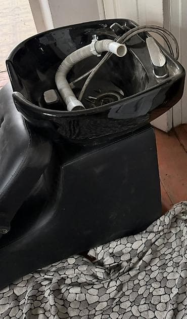 кованая мебель: Парикмахерское оборудование: кресло мастера и мойка для головы Кресло — 4