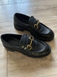 обувь для охоты: Высокие женские ботфорты-чулки, цвет черный, из натуральной кожи — 5