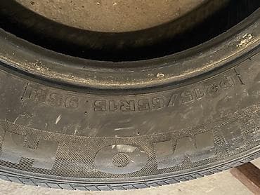 devo matiz: Шины 215 / 65 / R 15, Лето, Б/у, Комплект, Легковые, Корея, Hankook — 3