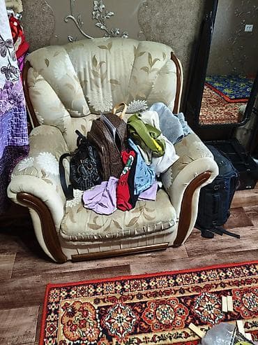 мягкое кресло: Классический комплект для гостиной/столовой: - Раздвижной обеденный — 3