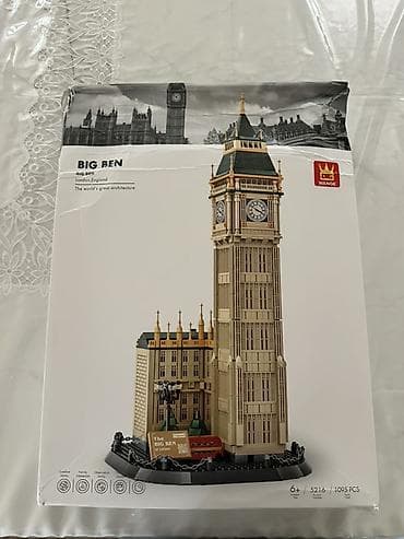 Конструктор Wange “Big Ben” (Лондон, Англия) - Количество деталей — 1