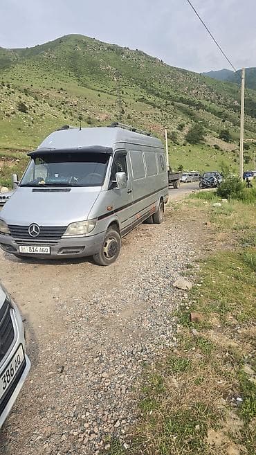 hella white: Mercedes-Benz Спринтер: 2001 г., 2.2 л, Механика, Дизель, Фургон — 5
