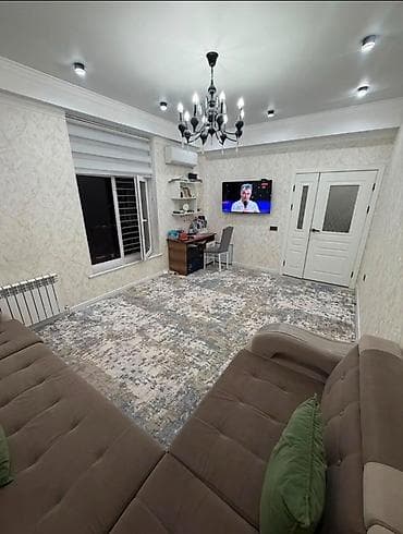 Недвижимость: 2 комнаты, 65 м², Джал мкр (в т.ч. Верхний, Нижний, Средний) Элитка, 7 этаж, Евроремонт — 2
