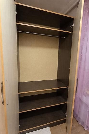 Мебель: Шкаф трехдверный - Материал: ЛДСП с текстурой светлого дерева; — 3