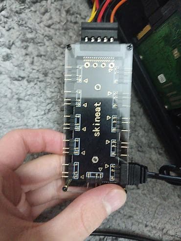 blulory d3: Хаб-распределитель ARGB на 11 портов (3-pin, 5V) для материнской платы — 3