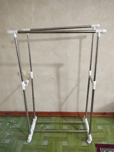 Раздвижная напольная вешалка-стойка для одежды - Конструкция из — 1