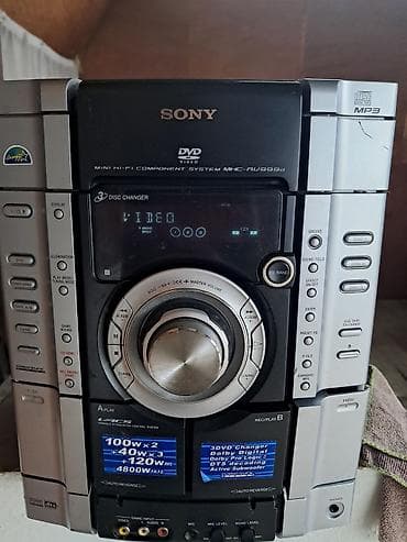 двд рум: Продаю музыкальный центр Sony MHC-RV999D (основной блок, без колонок) — 2