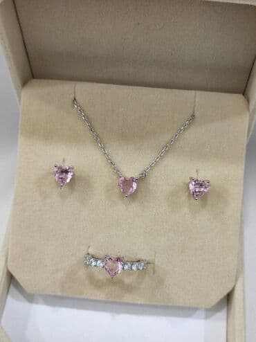 свадебное платье для высокой невесты: Набор украшений, Проба 925, Женские, Новый — 12