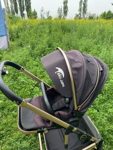 прокат карнавальных костюмов в бишкеке фото: Коляска, цвет - Черный, Б/у — 4