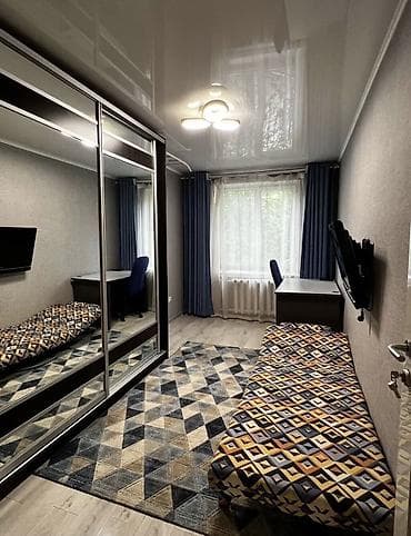 osh flat: 3 комнаты, Центральная мечеть Риэлтор, Без животных, С мебелью полностью — 7