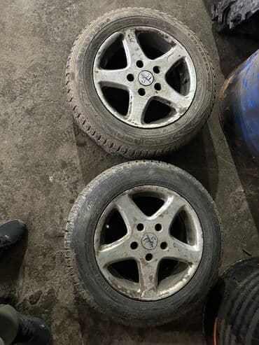 оригинальные штампованные диски опель: Литые Диски R 15 Комплект, отверстий - 5, Б/у — 1