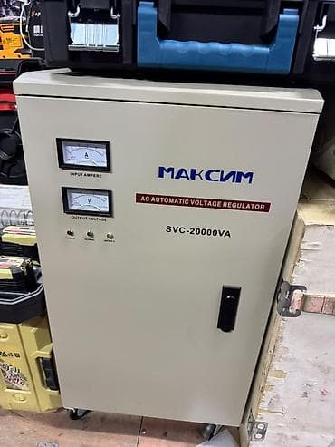 Оңдоп-түзөө жана курулуш: Чыңалуу стабилизатор, Релейныйлар, SVC — 4
