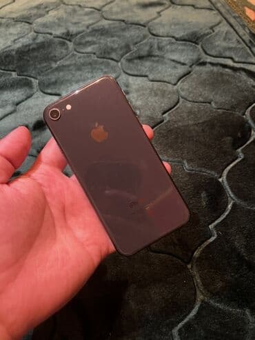 купить телефон iphone 8: IPhone 8, Колдонулган, 64 ГБ, Space Gray, 73 % — 1