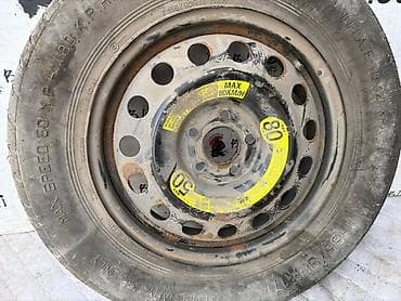 diska 13: Колесо летнее на штампованном диске R17 - Размер шины: T165/80 R17 — 1