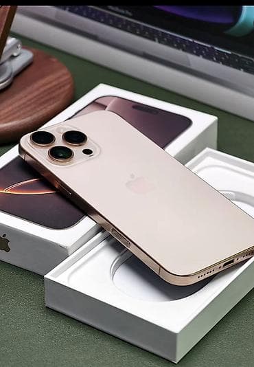 установка вытяжки на кухню: IPhone 16 Pro Max, Новый, 256 ГБ, Desert Titanium, Коробка, 98 % — 2
