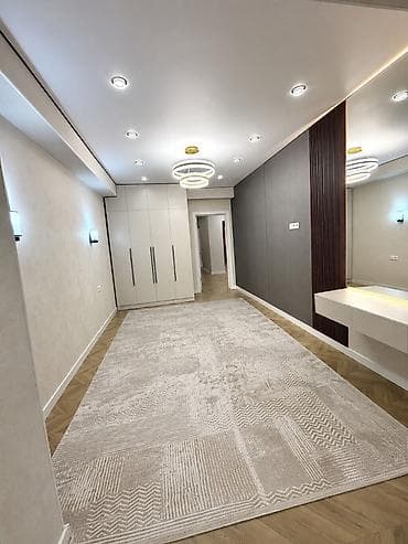discovery studio: 3 комнаты, 103 м², Кок-Жар мкр Элитка, 10 этаж, Дизайнерский ремонт — 3