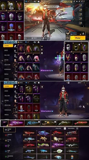 Игровой аккаунт Free Fire MAX Состав и особенности: - Большая